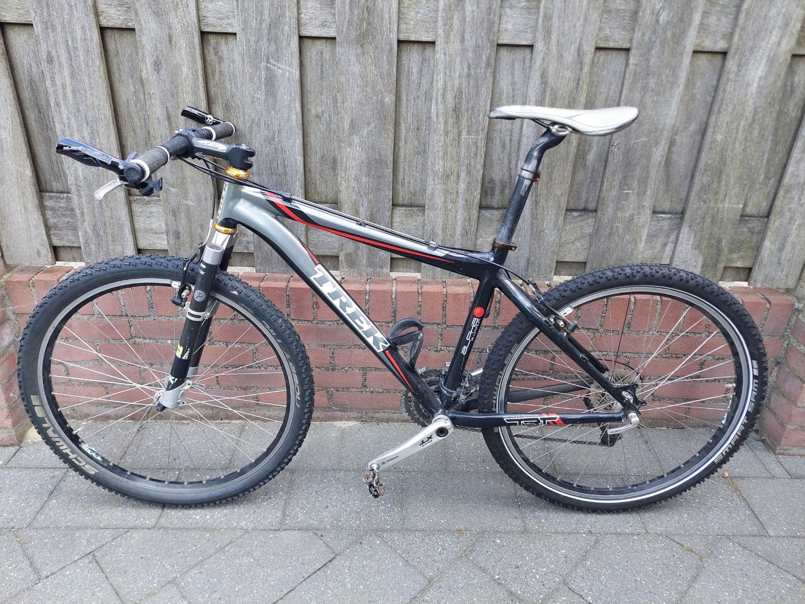 Trek mountainbike, Fietsen en Brommers, Fietsen | Mountainbikes en ATB, Gebruikt, Velgrem, 45 tot 49 cm, Ophalen of Verzenden