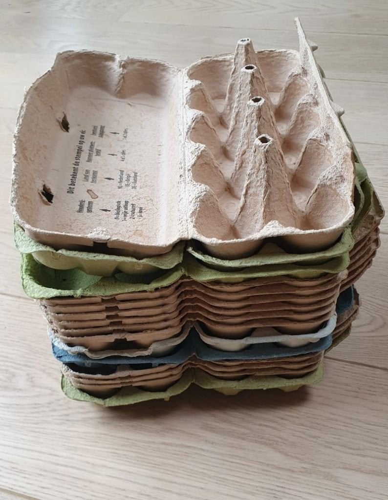 Gezocht! eierdozen van 12 en 10 stuks., Dieren en Toebehoren, Ophalen, Gebruikt, Overige typen