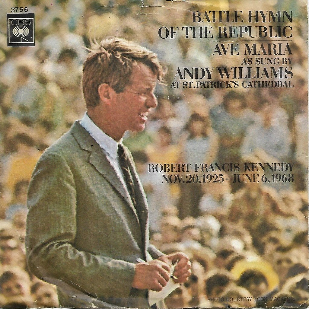 Andy Williams - Battle hymn of the republic, Gebruikt, 7 inch, Single, Pop