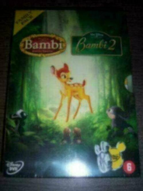 Walt Disney (3-disc) Family Pack BAMBI nieuw in seal, Cd's en Dvd's, Tekenfilm, Verzenden, Amerikaans, Nederlands