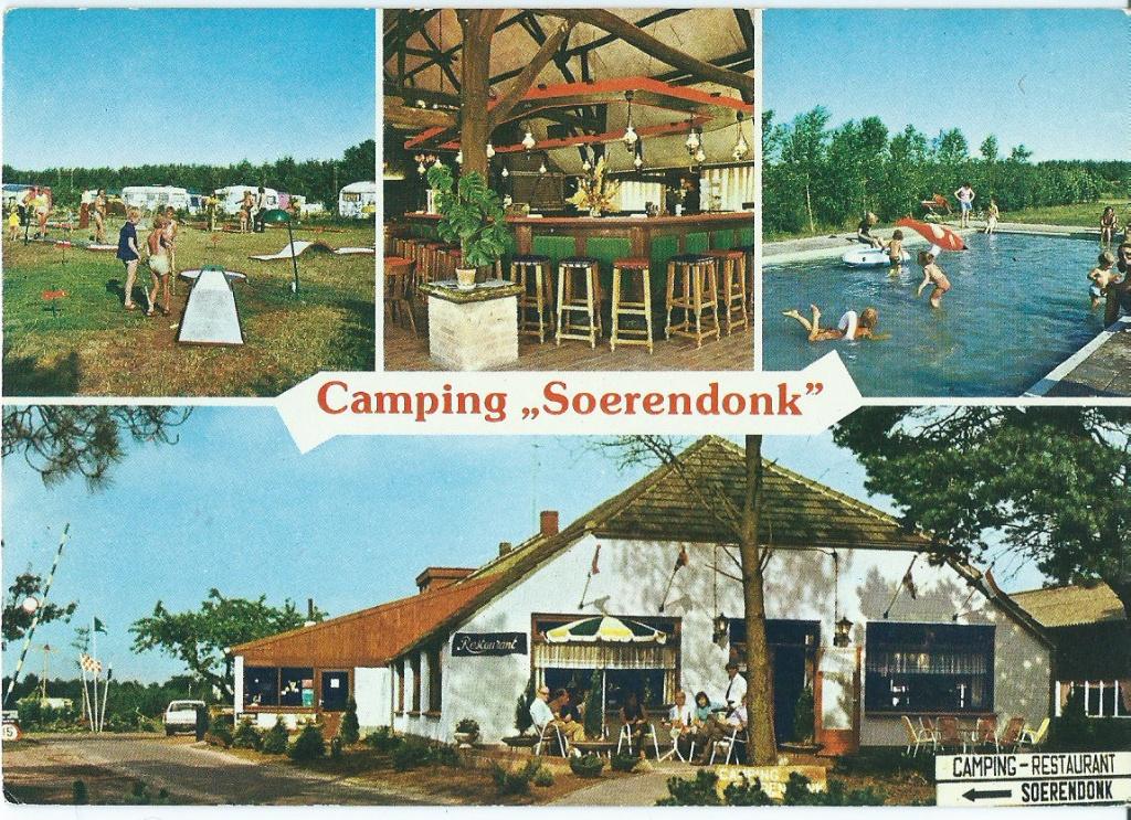 Ansichtkaart Camping Soerendonk (Maarheeze), Ophalen of Verzenden, 1980 tot heden, Ongelopen, Noord-Brabant