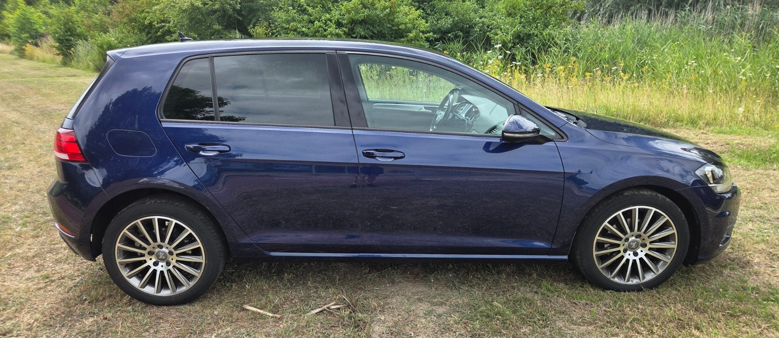 Volkswagen Golf 1.0 TSI | 2017 | 134.789 km | ACC | CarPlay, Voorwielaandrijving, Stof, Blauw, Handgeschakeld