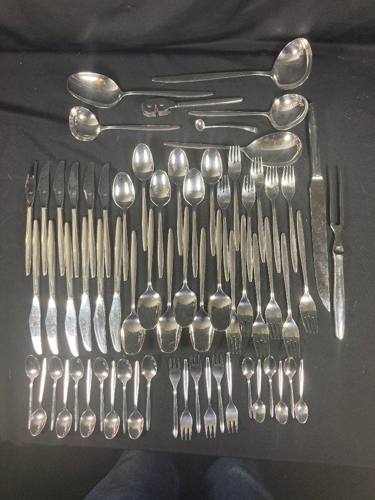 68-delig verzilverd Gero 100 bestek, Antiek en Kunst, Ophalen of Verzenden