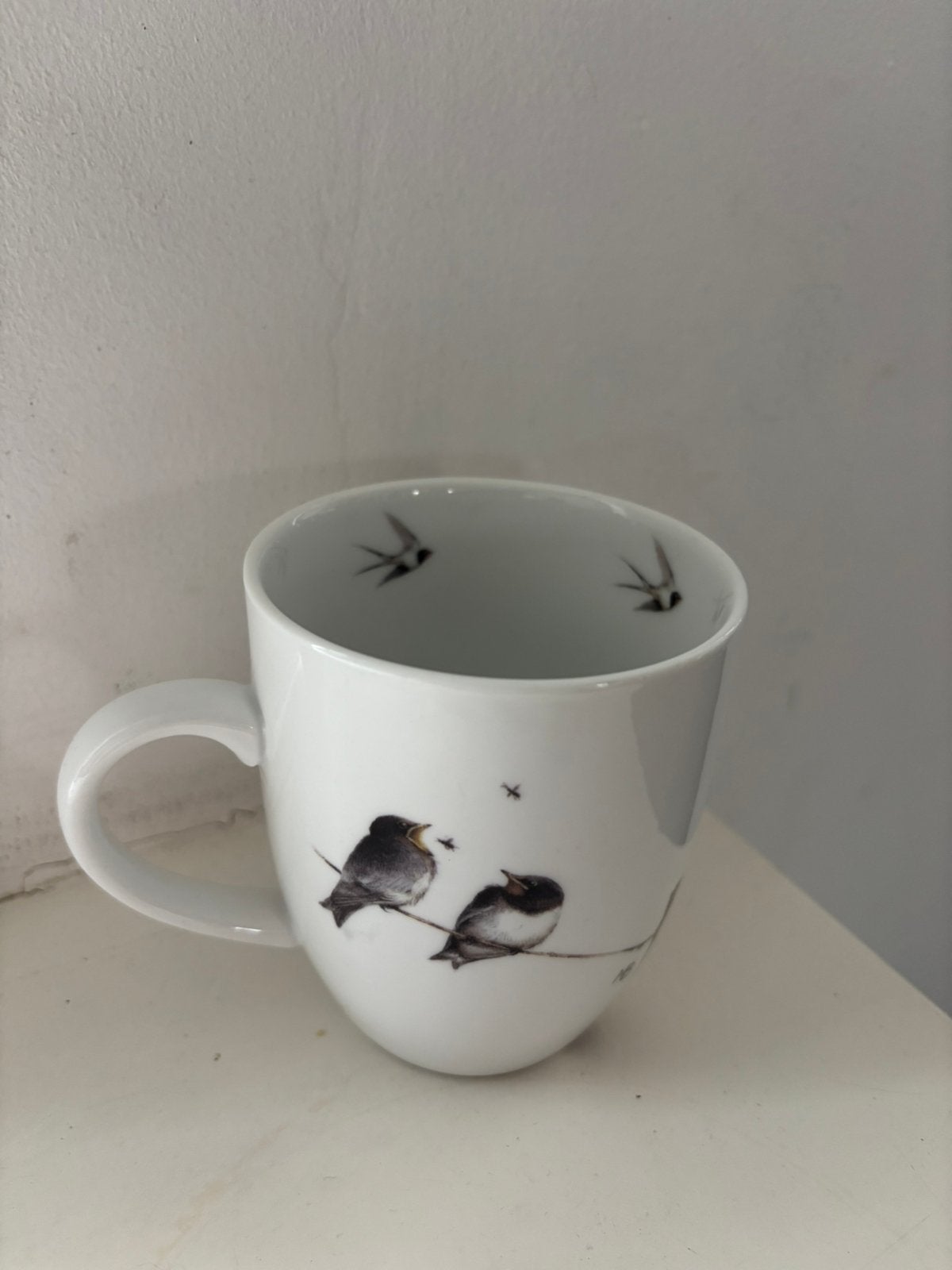 Mok Marjolein Bastin vogels, Ophalen of Verzenden, Zo goed als nieuw, Overige stijlen, Kop(pen) en/of Schotel(s)