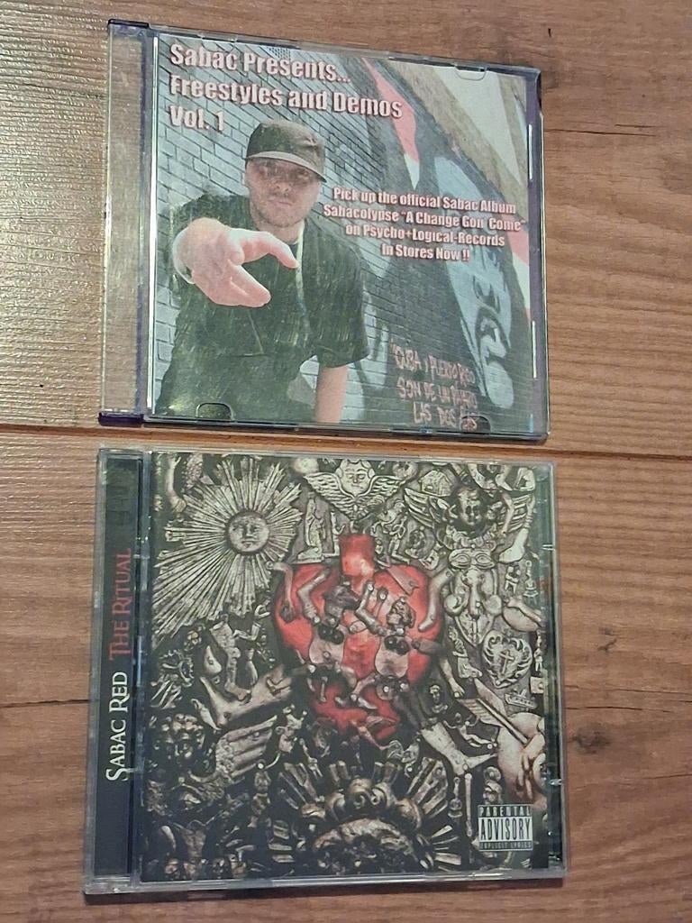 Sabac Red : The Ritual & Freestyles and Demos Vol. 1, Ophalen of Verzenden, 2000 tot heden, Zo goed als nieuw