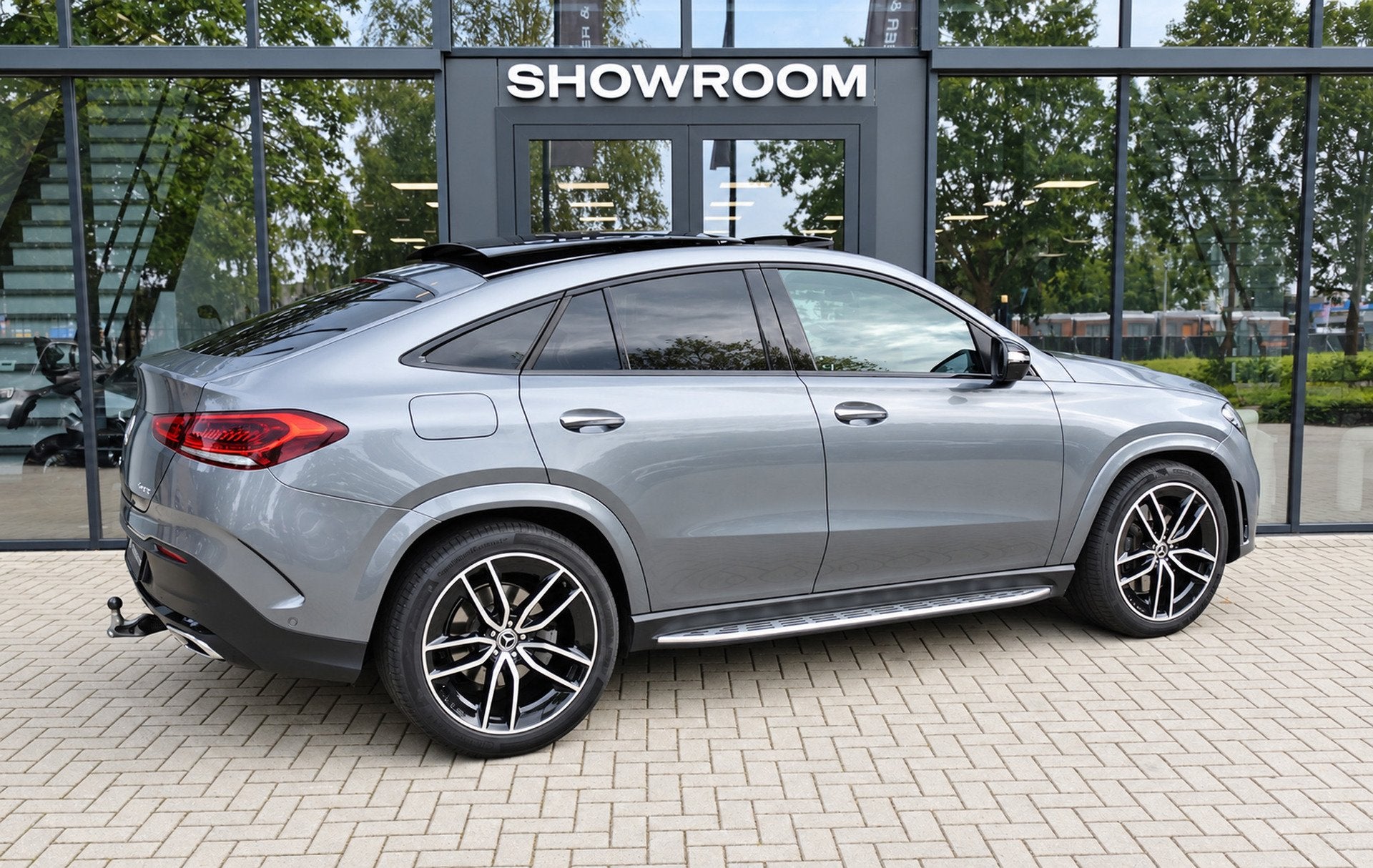 Mercedes-Benz GLE-klasse Coupé Mercedes-Benz GLE Coupé 350, Auto's, Dealer onderhouden, Gebruikt, Zwart, 4 cilinders