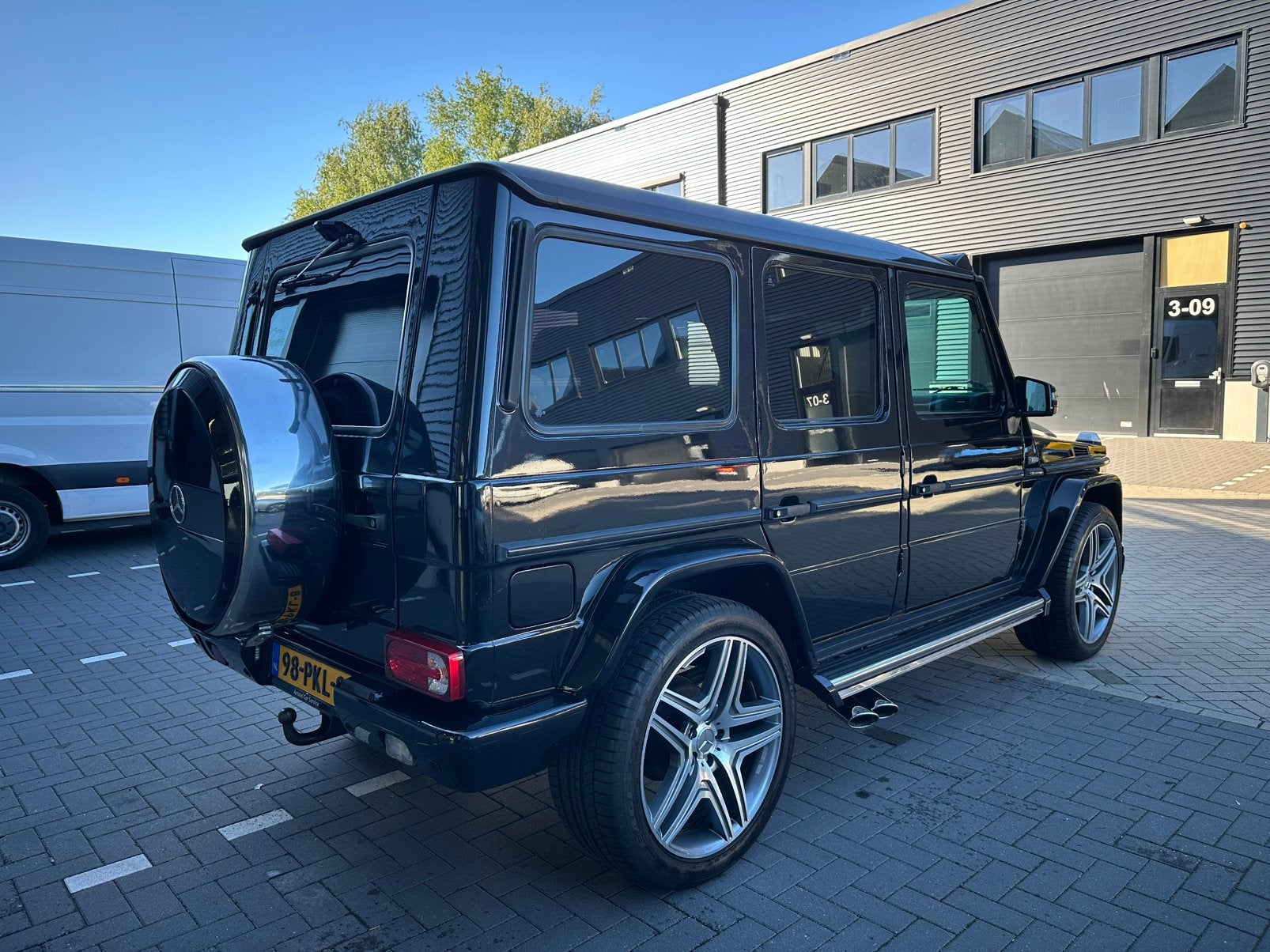 Mercedes G klasse brabus oldtimer1985 Zwart, foto 7