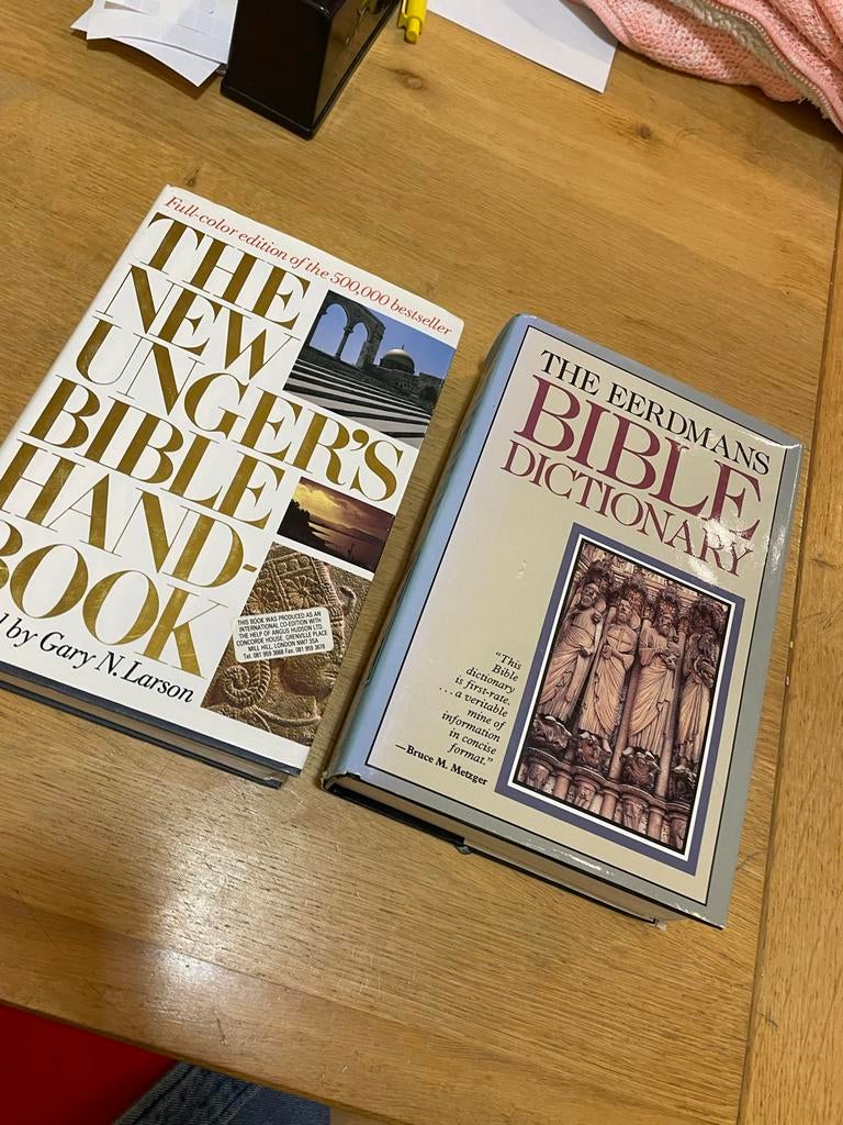 Set van 2 Engelse Bijbelboeken: Handboek & Woordenboek, Ophalen of Verzenden, Gelezen, Christendom | Protestants