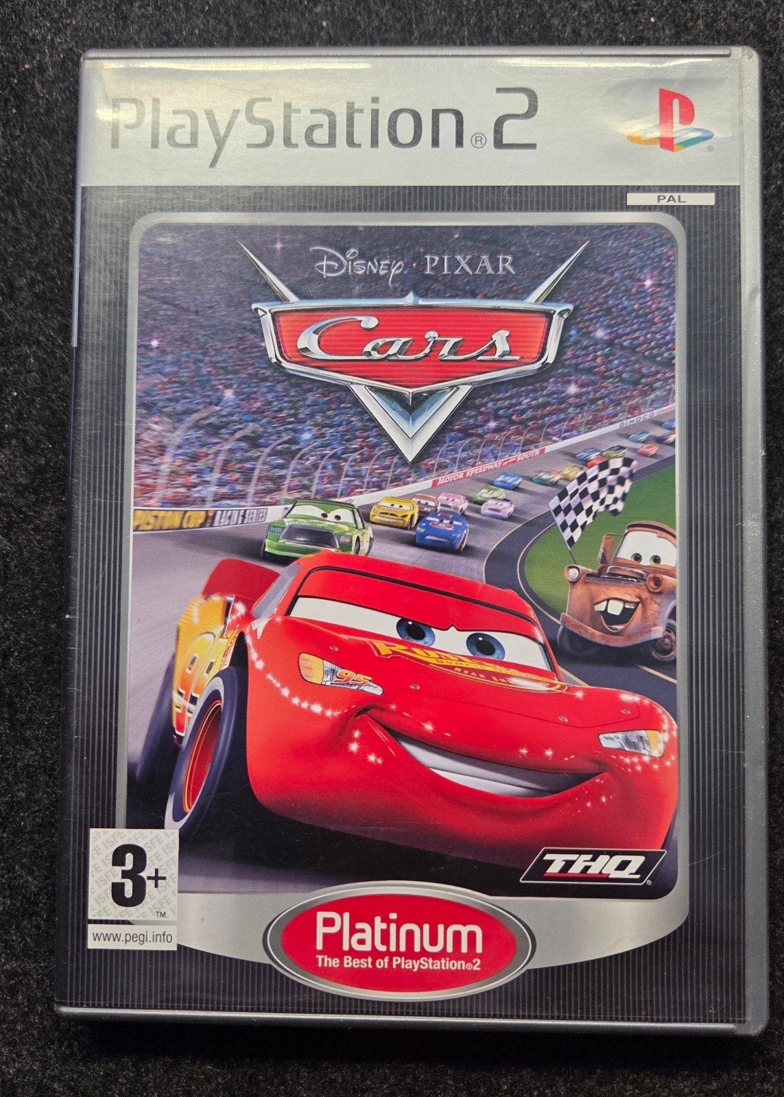 Disney Pixar Cars - PlayStation 2 (PS2) - Platinum Editie, Racen en Vliegen, 2 spelers, Eén computer, Ophalen of Verzenden