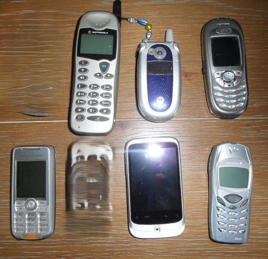 Verzameling van 6 good-old mobieltjes, Ophalen of Verzenden, Gebruikt, Minder dan 3 megapixel