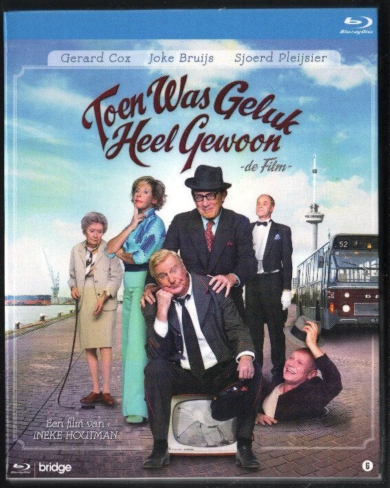 Toen was Geluk heel Gewoon, FULLCOVER. Blu-ray., Film, Nederlands, Met slipcover/slipcase, Zo goed als nieuw