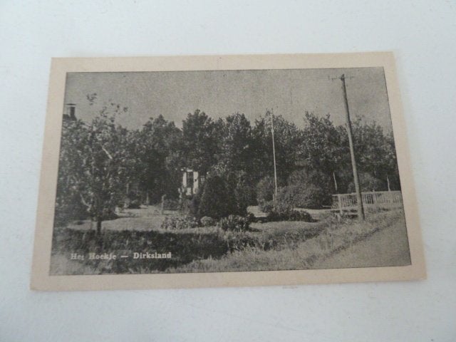 Dirksland 1949 Het Hoekje, Verzamelen, Ophalen of Verzenden, 1940 tot 1960, Gelopen