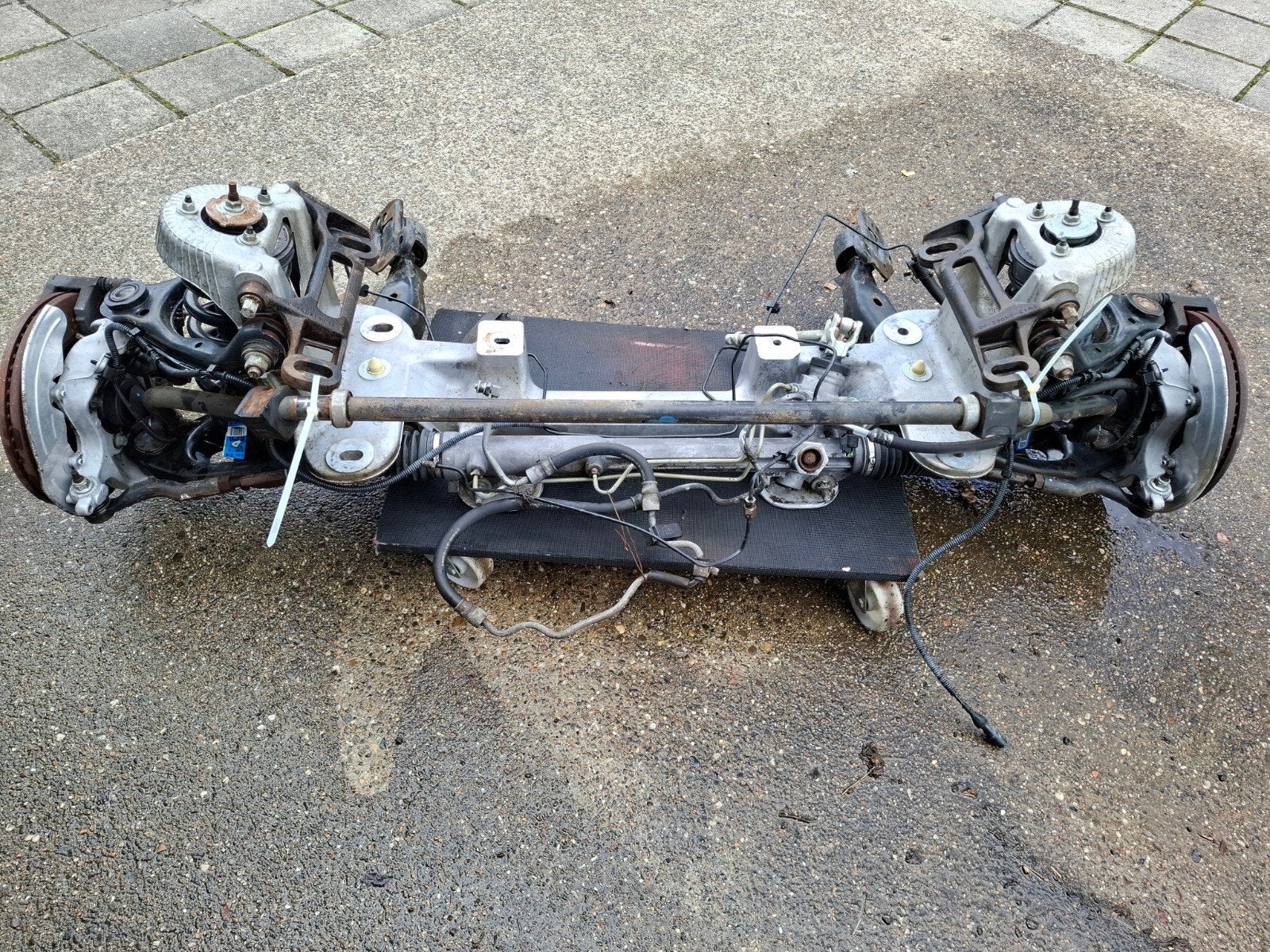 Hotrod Ford Crown Victoria vooras upgrade voor pickup, Ophalen