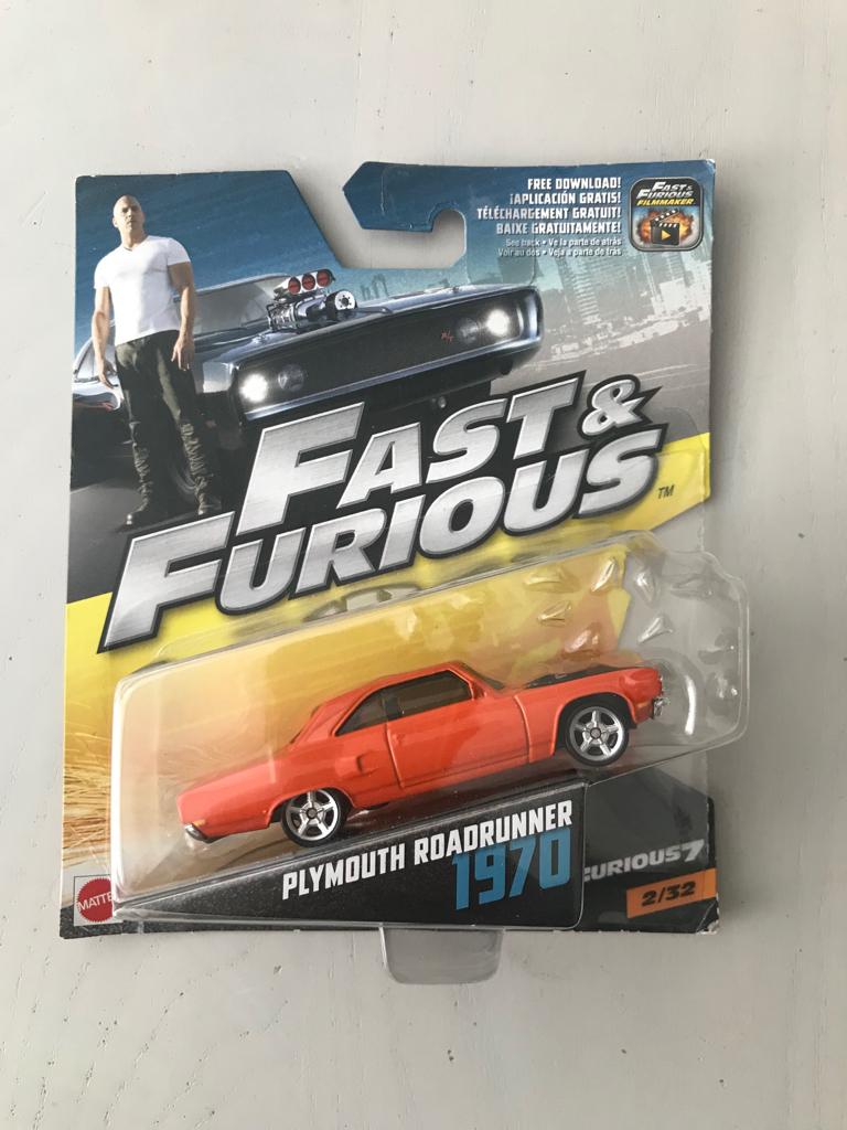 Plymouth Roadrunner 1970 Fast and Furious, Ophalen of Verzenden, Zo goed als nieuw, Auto