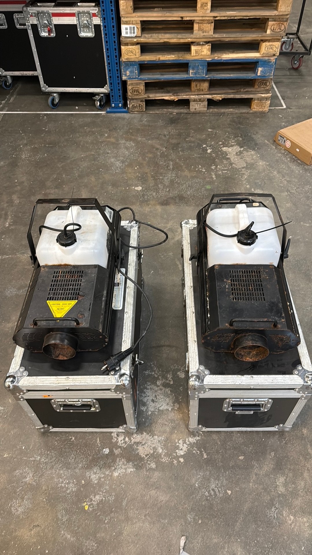 Martin Jem Magnum Pro 2000 rookmachine (2x), Ophalen, Gebruikt, Rookmachine