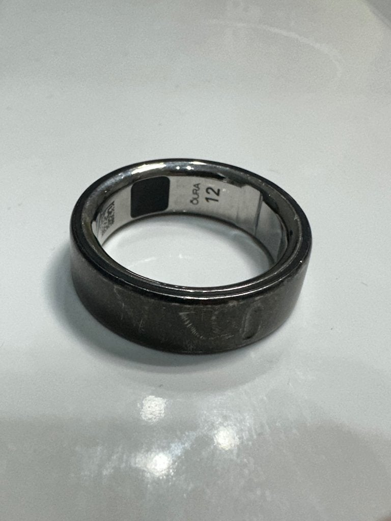 Oura Ring 4 (Stealth, Size: 12), Ophalen of Verzenden, Gebruikt