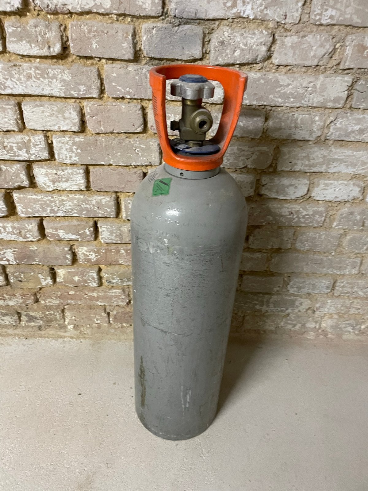 Koolzuurcilinder (CO2-gasfles) 10 kg met statiegeld, Ophalen, Gebruikt, Overige typen, Overige merken
