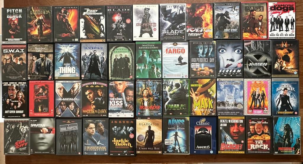 DVD’s -TOPFILMS - DIVERSE TITELS, Alle leeftijden, Ophalen of Verzenden, Zo goed als nieuw