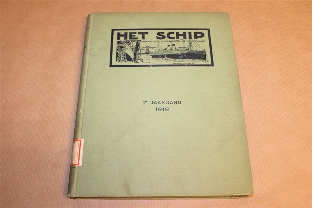 Het Schip - Zeldzame 1e jaargang 1919 !!, Ophalen of Verzenden, Voor 1920, Knipsel(s)