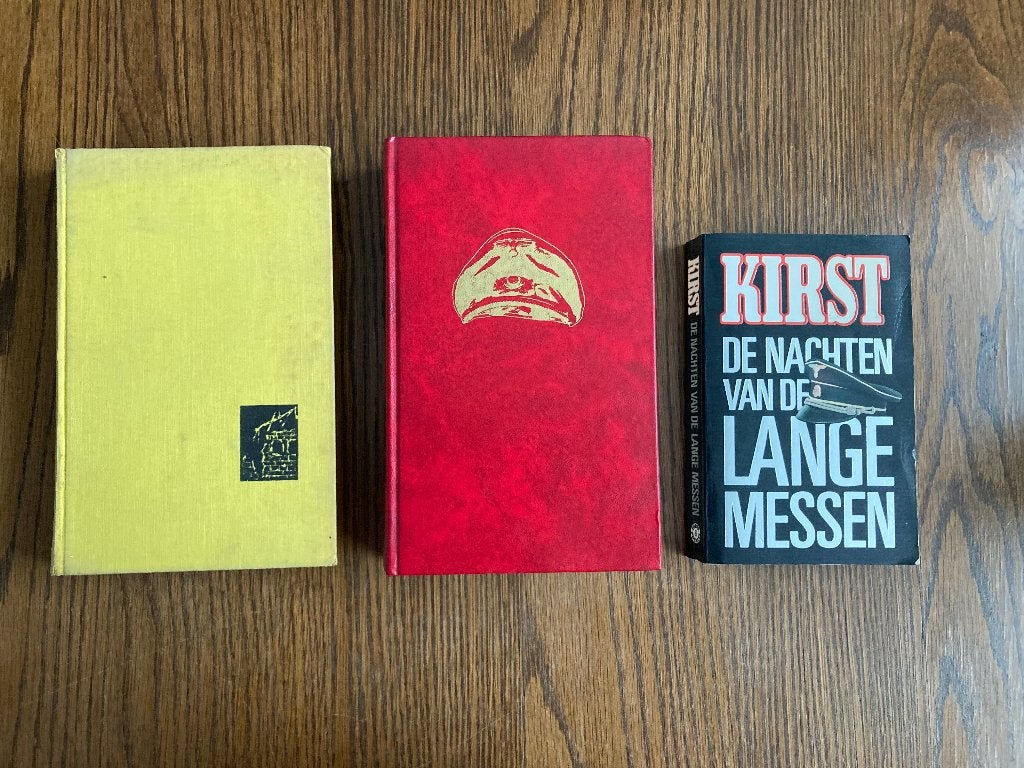 3 boeken van Hans Hellmut Kirst, Boeken, Ophalen of Verzenden, Hans Hellmut Kirst