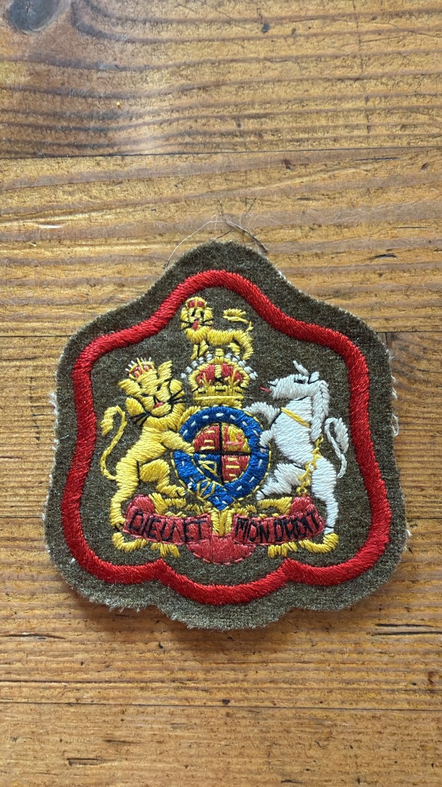 Regimental Sergeant Major, infantry regiments Brits WWII, Verzamelen, Ophalen of Verzenden, Landmacht, Engeland, Embleem of Badge