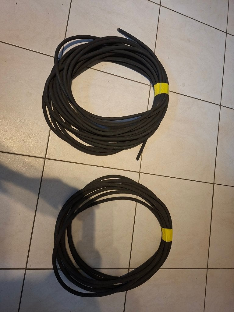 2 x 16A 5G2,5 verlengkabel, Ophalen of Verzenden, Kabel of Snoer