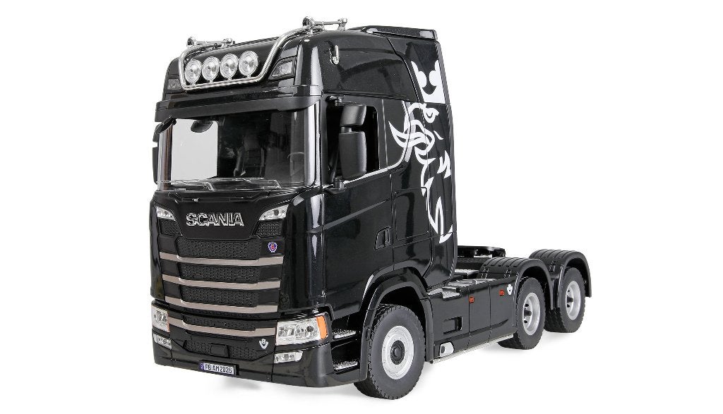 Scania 770 S Tractor Unit 6x4 1/18 RTR black, Hobby en Vrije tijd, Modelbouw | Radiografisch | Auto's, Nieuw, Auto onroad, Elektro