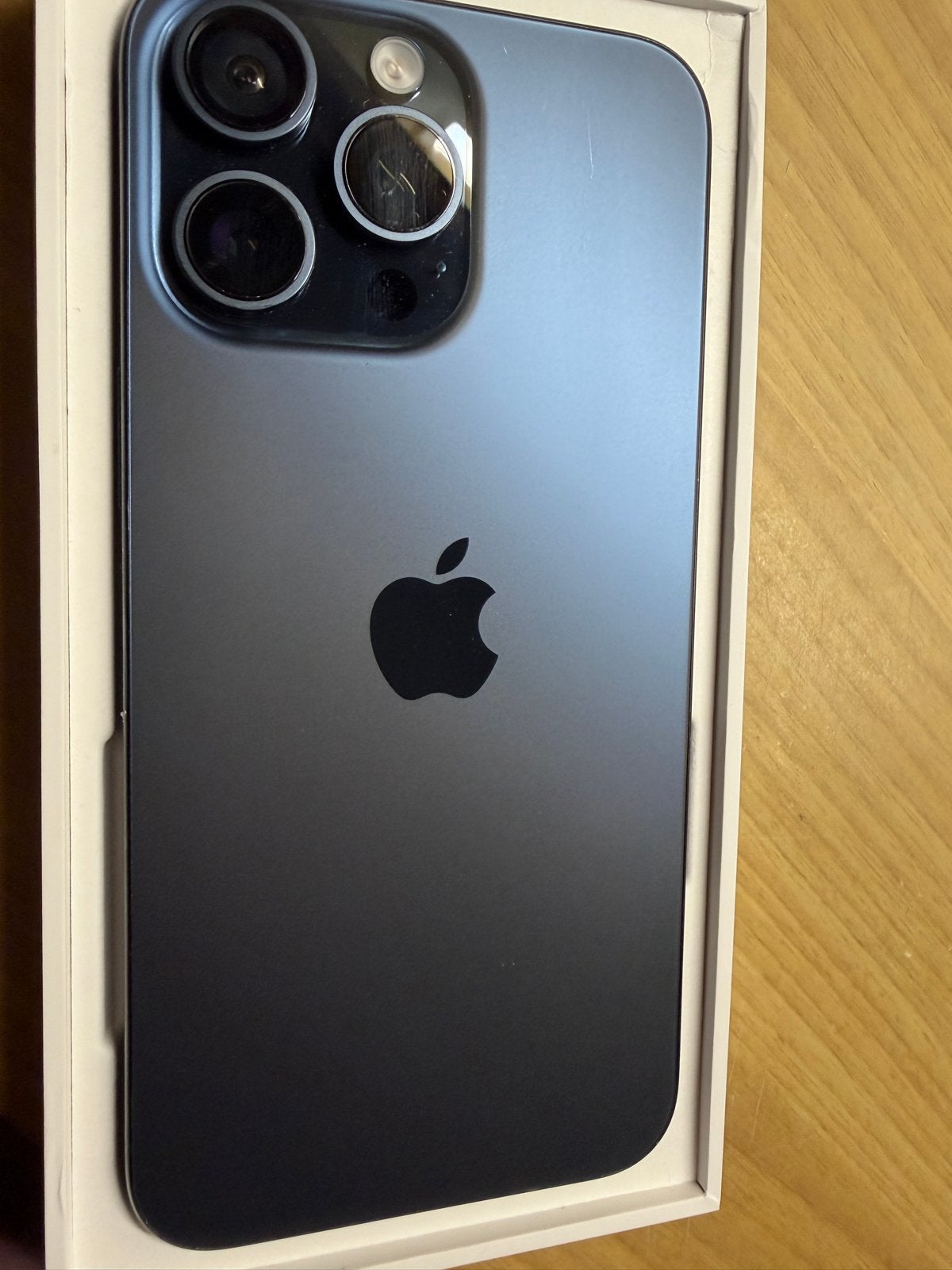iPhone 15 Pro Max blauw, Telecommunicatie, Mobiele telefoons | Apple iPhone, Gebruikt, 256 GB, Zonder abonnement, Zonder simlock