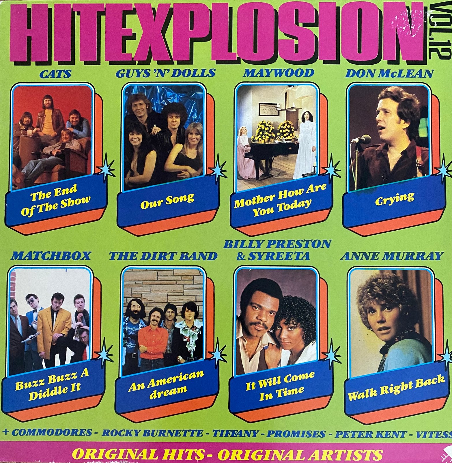 Hitexplosion Vol.12 (LP Vinyl), LP, Gebruikt, Ophalen of Verzenden, Complilatie