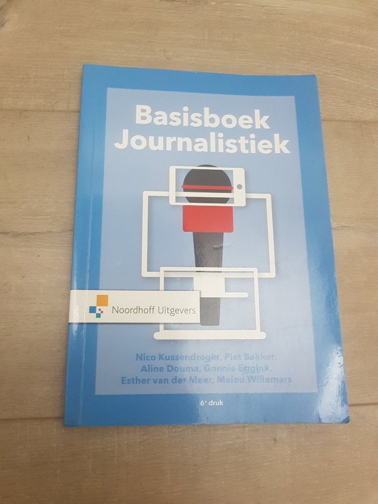 basisboek journalistiek, Ophalen of Verzenden, Alpha, Zo goed als nieuw, HBO