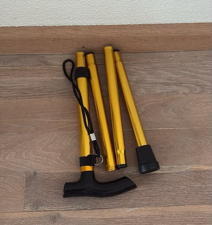 Wandelstok. Opvouwbaar. Inklapbaar. Verstelbaar. €12,50st., Ophalen of Verzenden, Verstelbaar, Nieuw