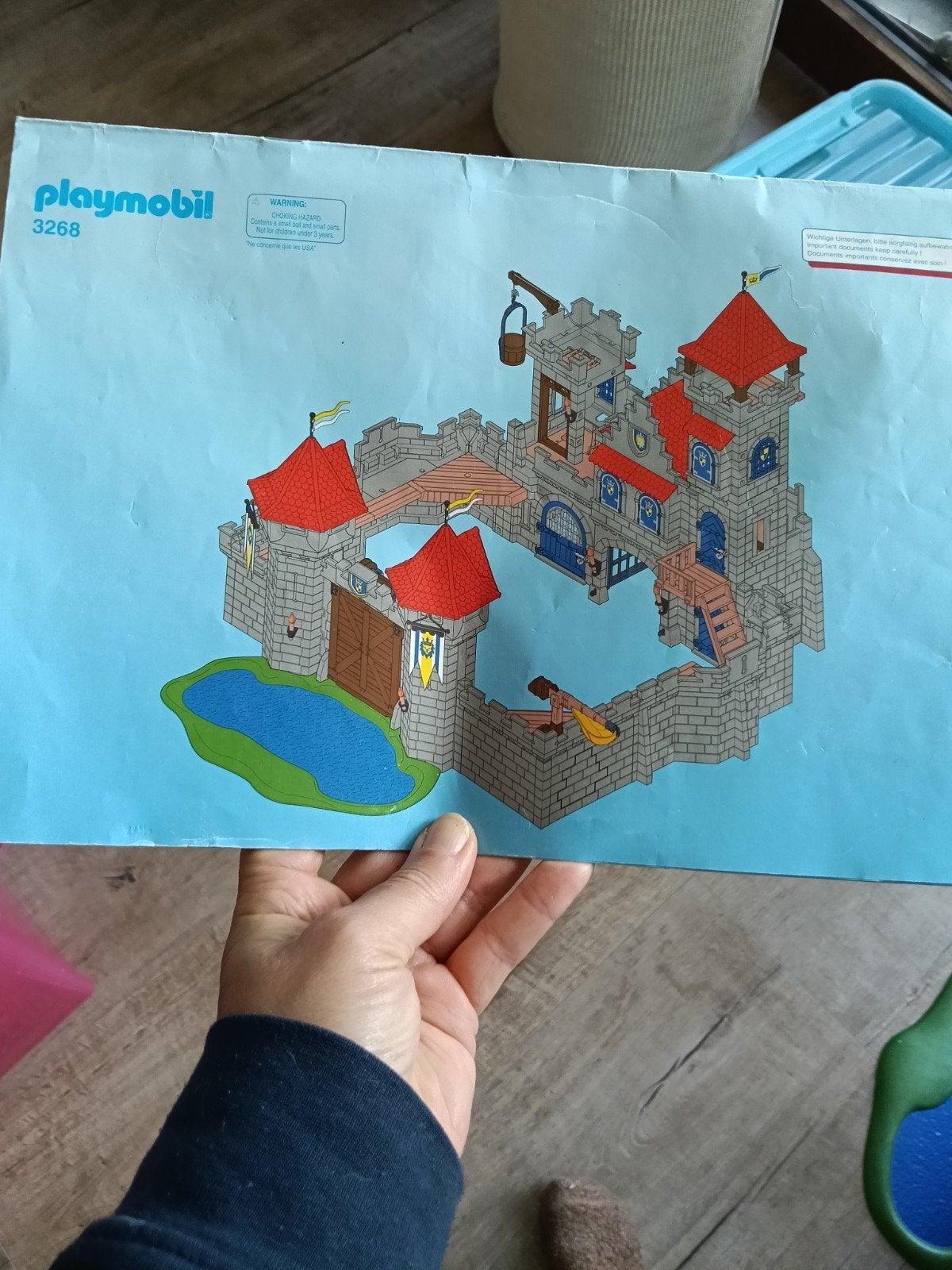 Playmobil Kasteel 3268, Ophalen, Gebruikt, Complete set, Kasteel/Fort