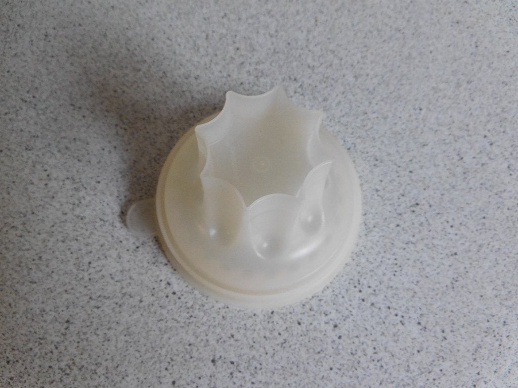 Tupperware Puddingvorm Opzetstuk 10x7 cm. Transparant, Huis en Inrichting, Ophalen of Verzenden, Zo goed als nieuw, Overige kleuren