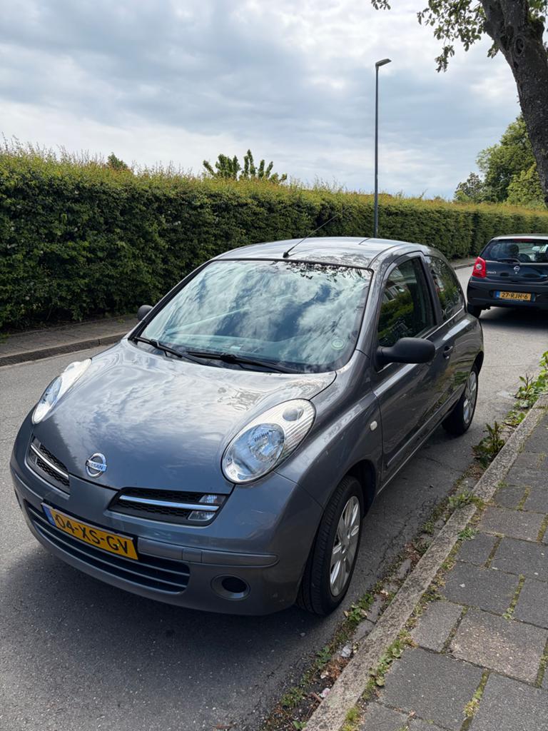 Nissan Micra 1.2 59KW 3DR 2007 Blauw, Auto's, Voorwielaandrijving, 4 cilinders, Blauw, Origineel Nederlands