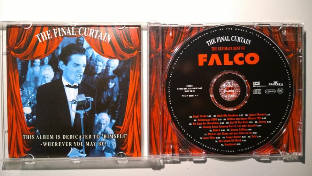 Falco - The Final Curtain (The Ultimate Best Of Falco), Ophalen of Verzenden, 1980 - 1989, Zo goed als nieuw