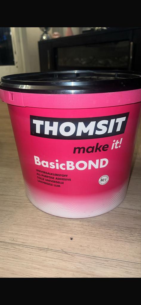 Thomsit BasicBond Universele Lijm - Nieuw en Ongeopend, Overige kleuren, Nieuw, Ophalen of Verzenden, Verf