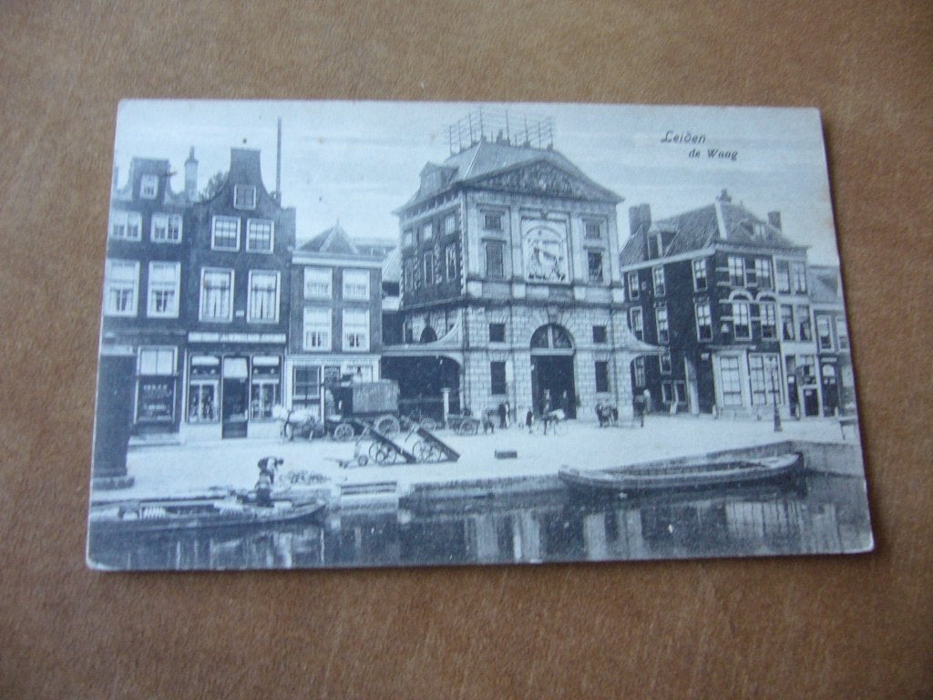 LEIDEN =  DE WAAG, Ophalen of Verzenden, Voor 1920, Gelopen, Zuid-Holland
