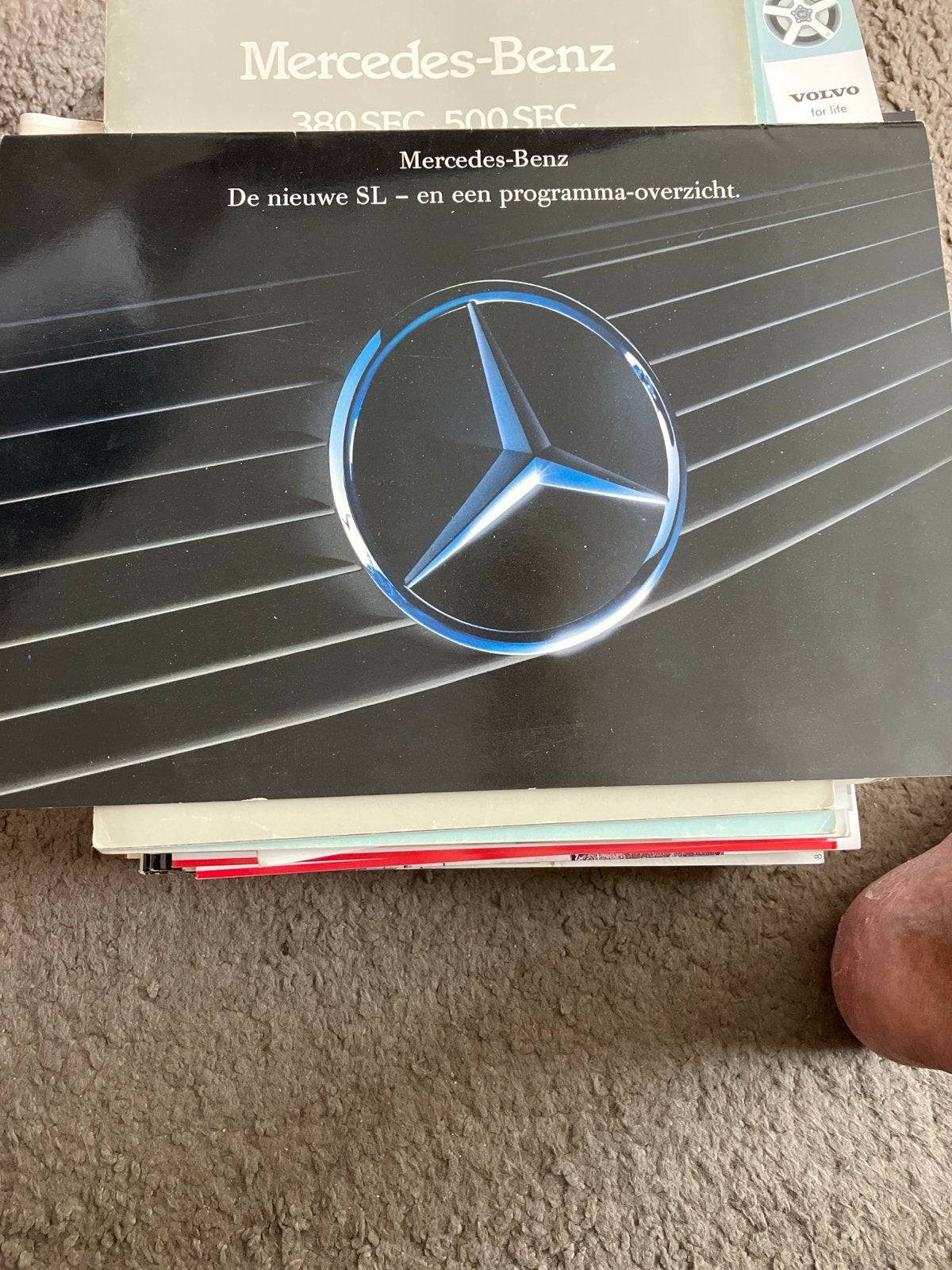 Mercedes-Benz SL Brochure - De nieuwe SL, Boeken, Ophalen of Verzenden, Gelezen, Mercedes