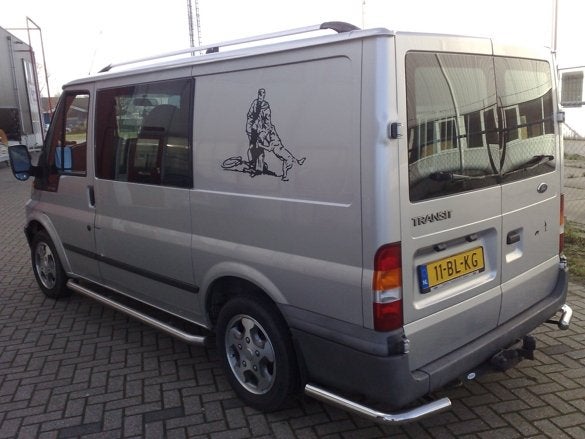 Ford Transit Cornerbar achterbar achterbumper, Niet ingevuld, Niet ingevuld, Niet ingevuld
