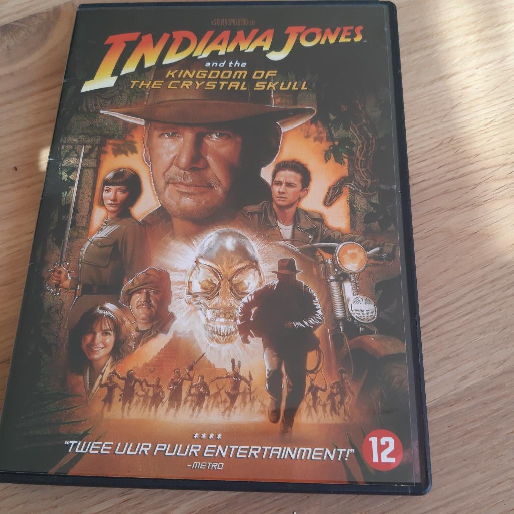 DvD Indiana Jones, Cd's en Dvd's, Dvd's | Avontuur, Zo goed als nieuw, Vanaf 12 jaar, Ophalen of Verzenden