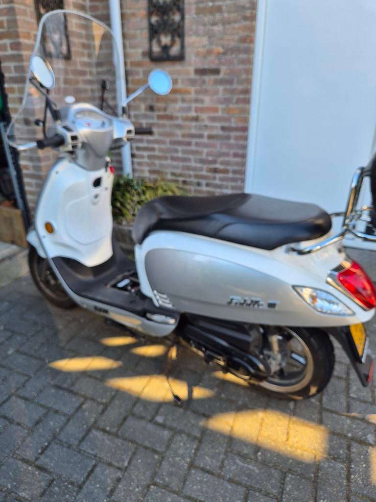 Sym Fiddle IlI scooter - Goed onderhouden, Ophalen, Gebruikt