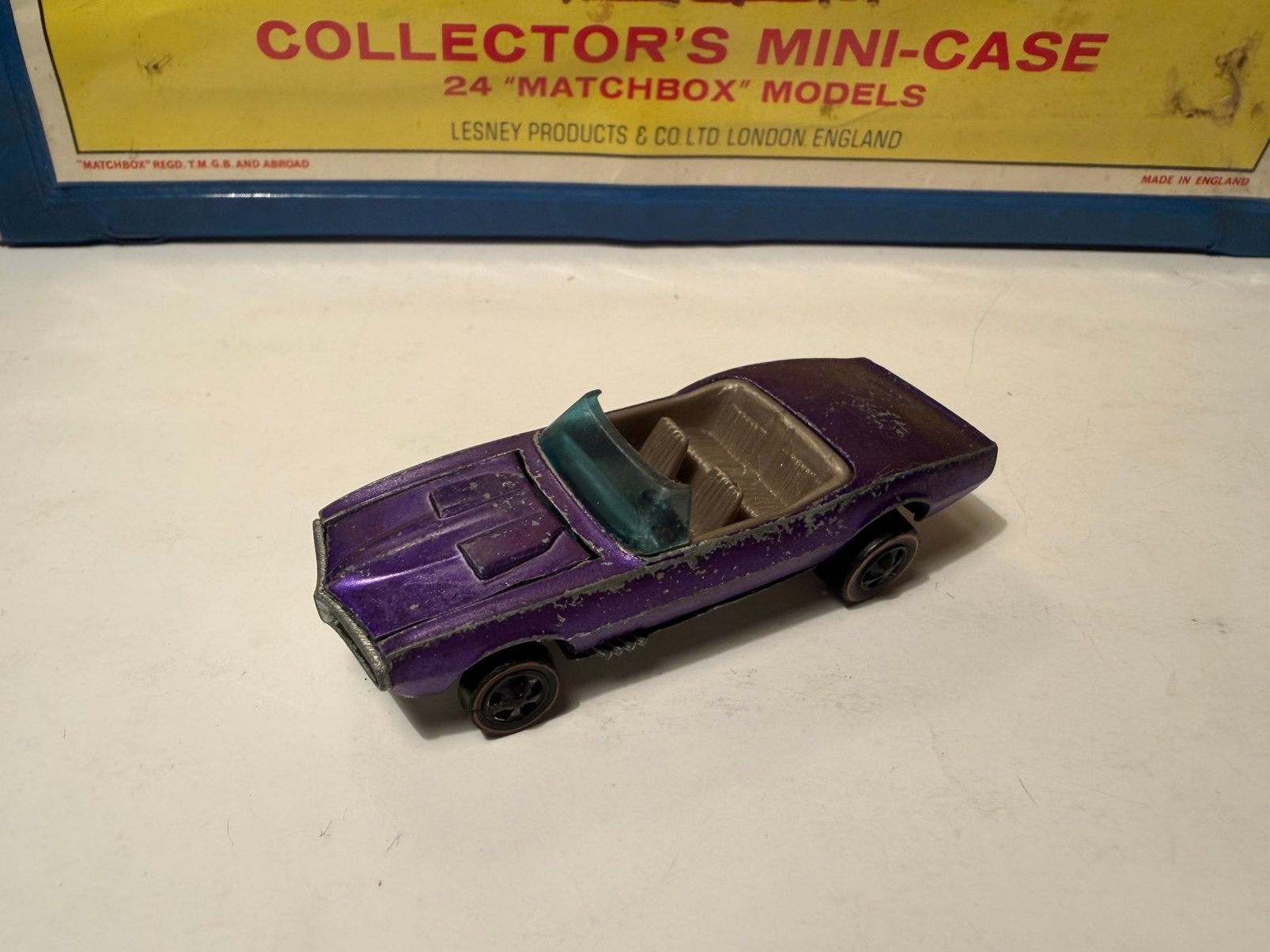 Vintage Hotwheels Redline Custom Firebird Convertible, Ophalen of Verzenden, Gebruikt, Auto