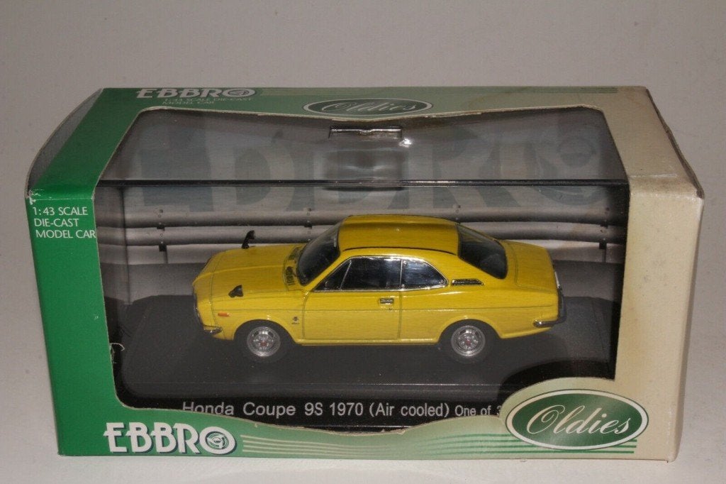 29588: Honda Coupe 9S - 1970 - Ebbro 1:43, Auto, Nieuw, Willeckstr. 7, D-35614 Asslar, Germany, Ophalen of Verzenden