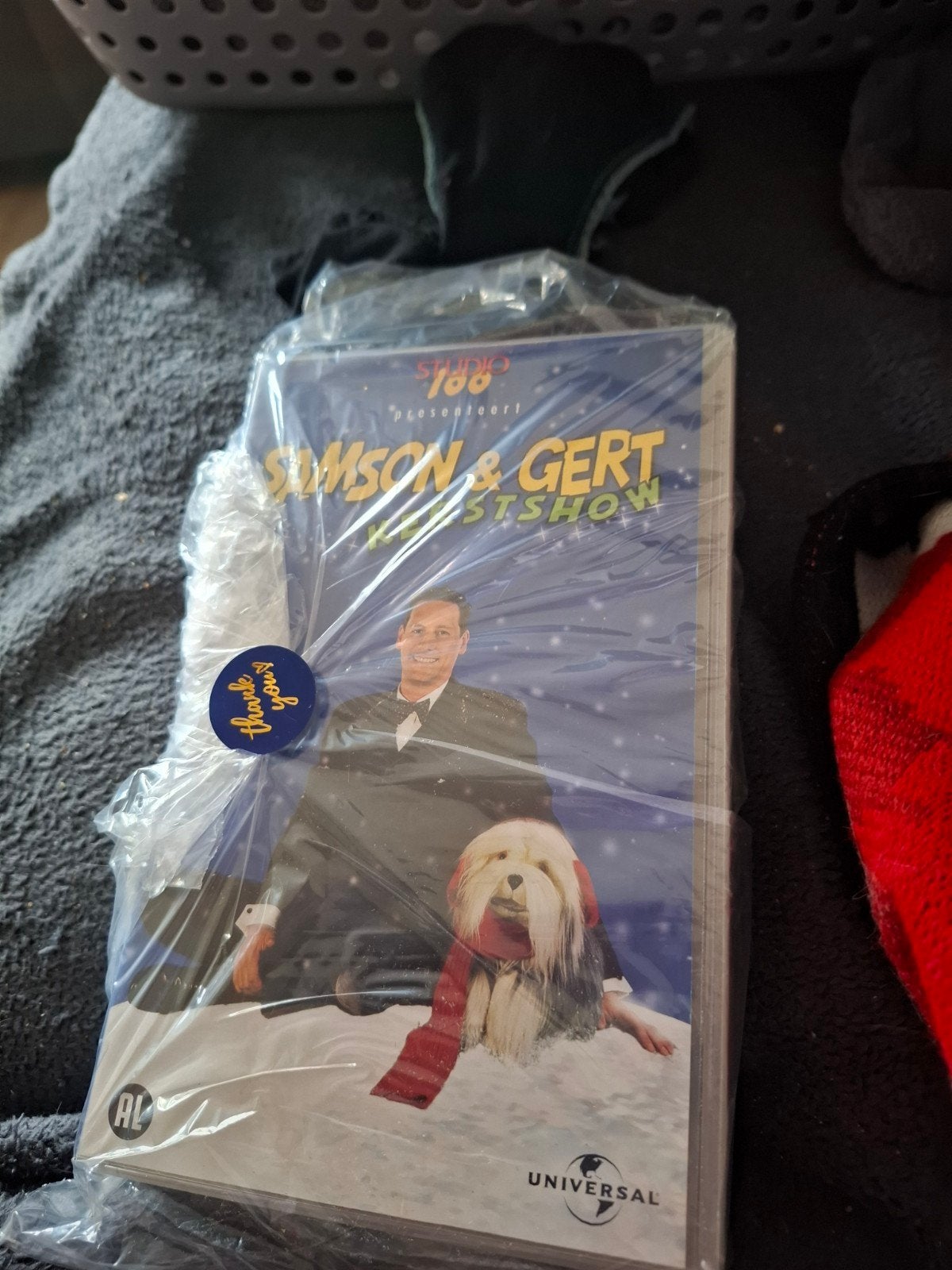 Samson en Gert Kerstshow 2002 - Videoband VHS, Ophalen of Verzenden