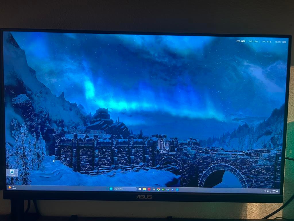 asus vg32aqa1a 32inch 1440P gaming monitor, 120 Hz, Zo goed als nieuw, 100 cm of meer, Ophalen