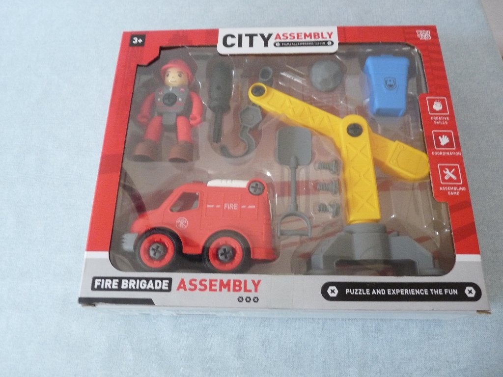  Brandweer city bouwset - Fire Brigade city Nieuw, Ophalen of Verzenden, Nieuw