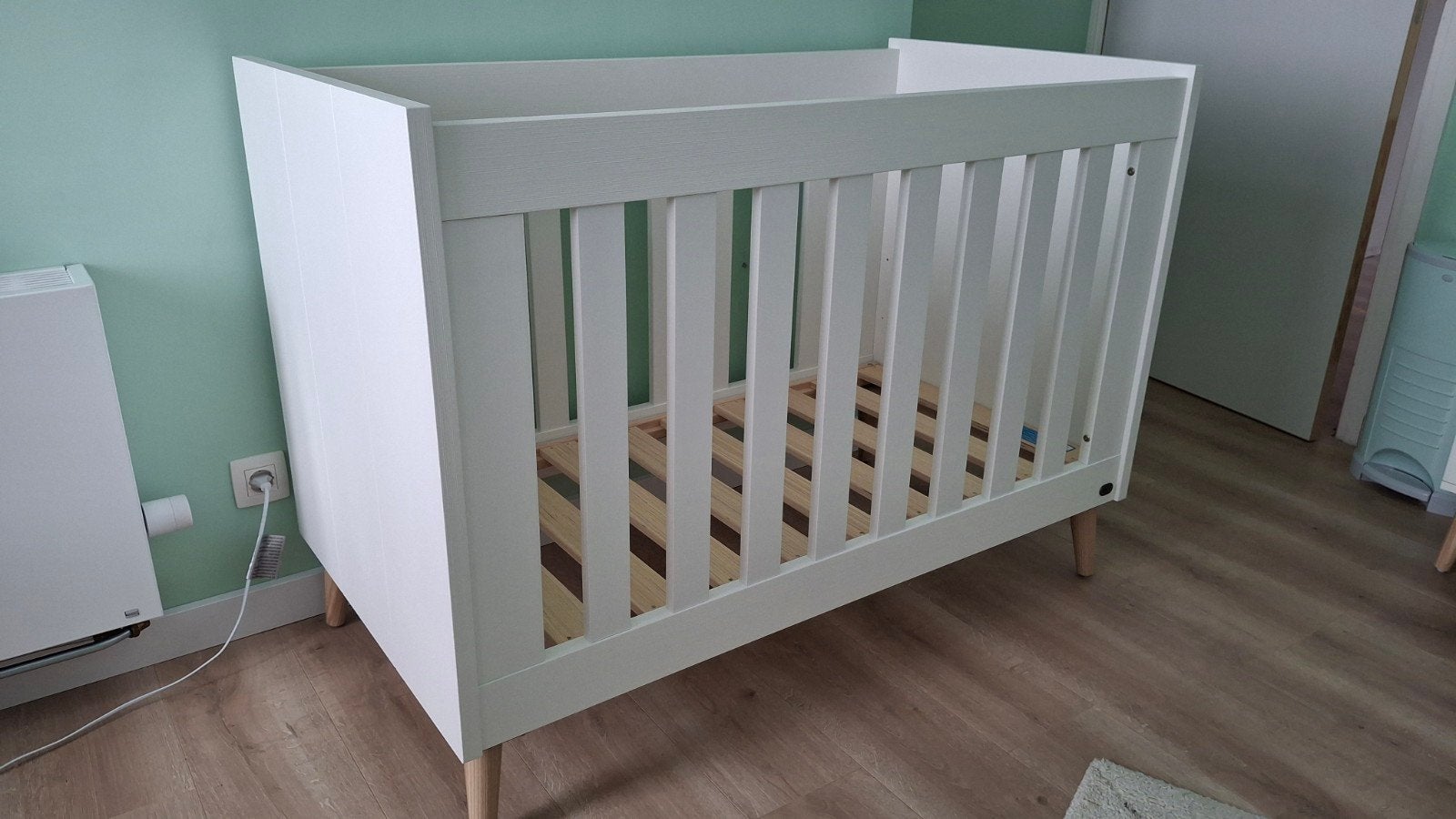 Ledikant 60x120, Ophalen, Zo goed als nieuw, Jongetje of Meisje