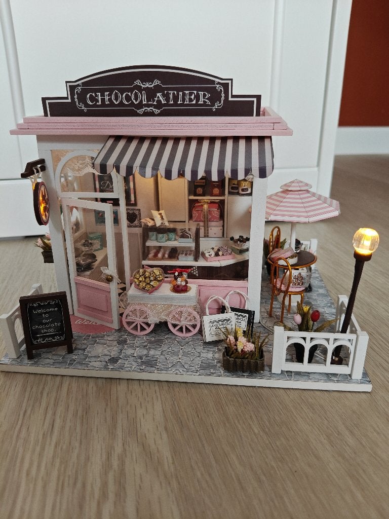 Miniatuur chocolatier, Ophalen, Gebouwen, Nieuw, Meerkleurig