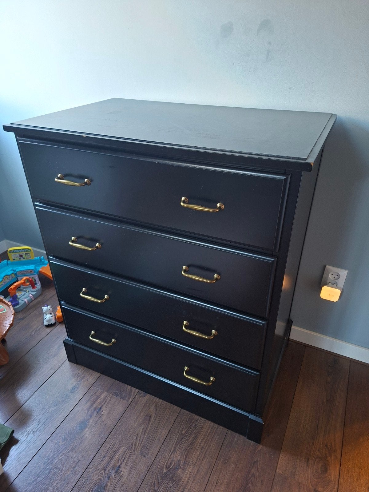 IKEA ladekast - Zwart - 101x88x54 cm - Gebruikt, Ophalen, Gebruikt, 100 tot 150 cm, 50 tot 100 cm