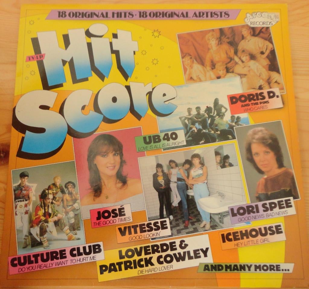 Hit Score-18 original Hits (LP, Ophalen of Verzenden, Gebruikt, 12 inch
